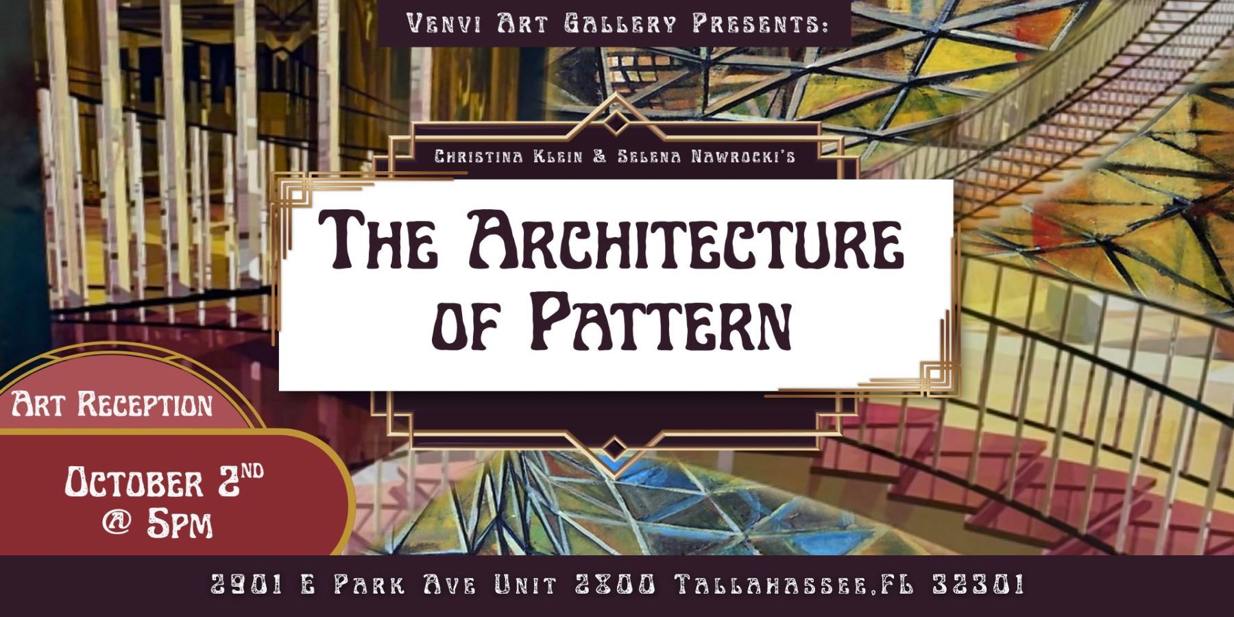 The Architecture of Pattern - Christina Klein And Selena Nawrocki: Art Reception promotional image