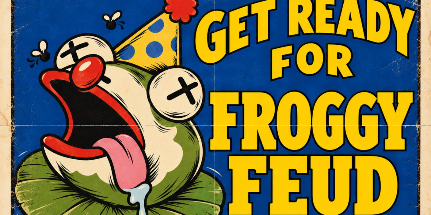 Froggy Feud promotional image