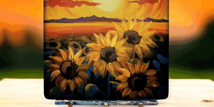 Sunflower Meadow - Painting Class promotional image