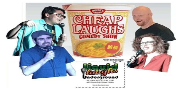 The Cheap Laughs Comedy Show! promotional image