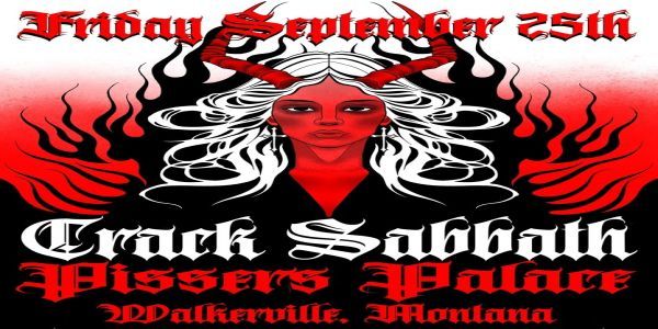 Black Sabbath tribute band (Crack Sabbath) promotional image