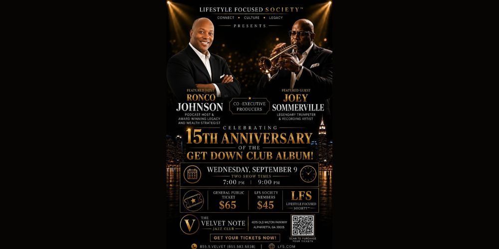 Wednesday, September 9th: Lifestyle Focused Society Concert Featuring Joey Sommerville promotional image