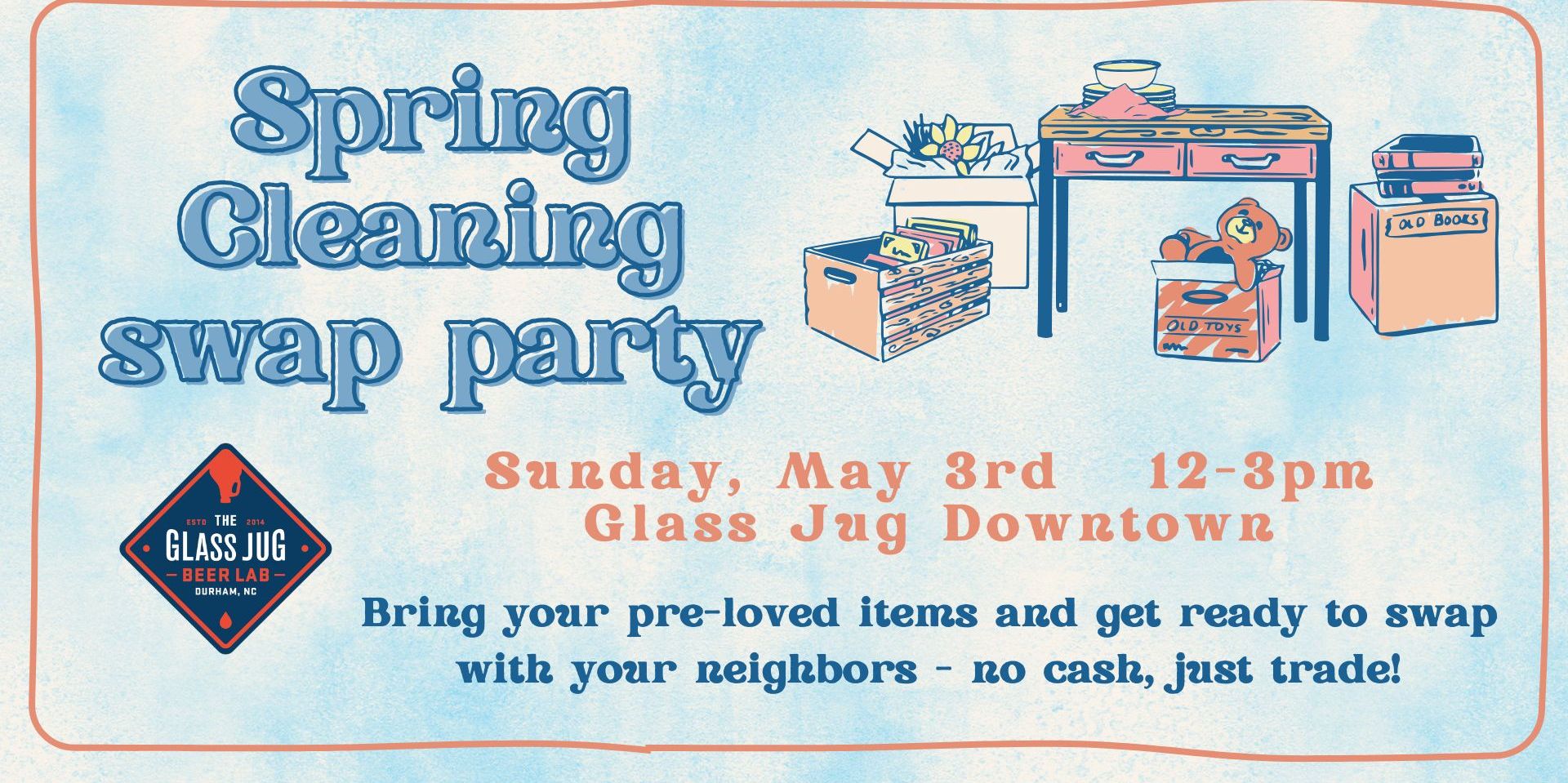Spring Cleaning Swap Party promotional image