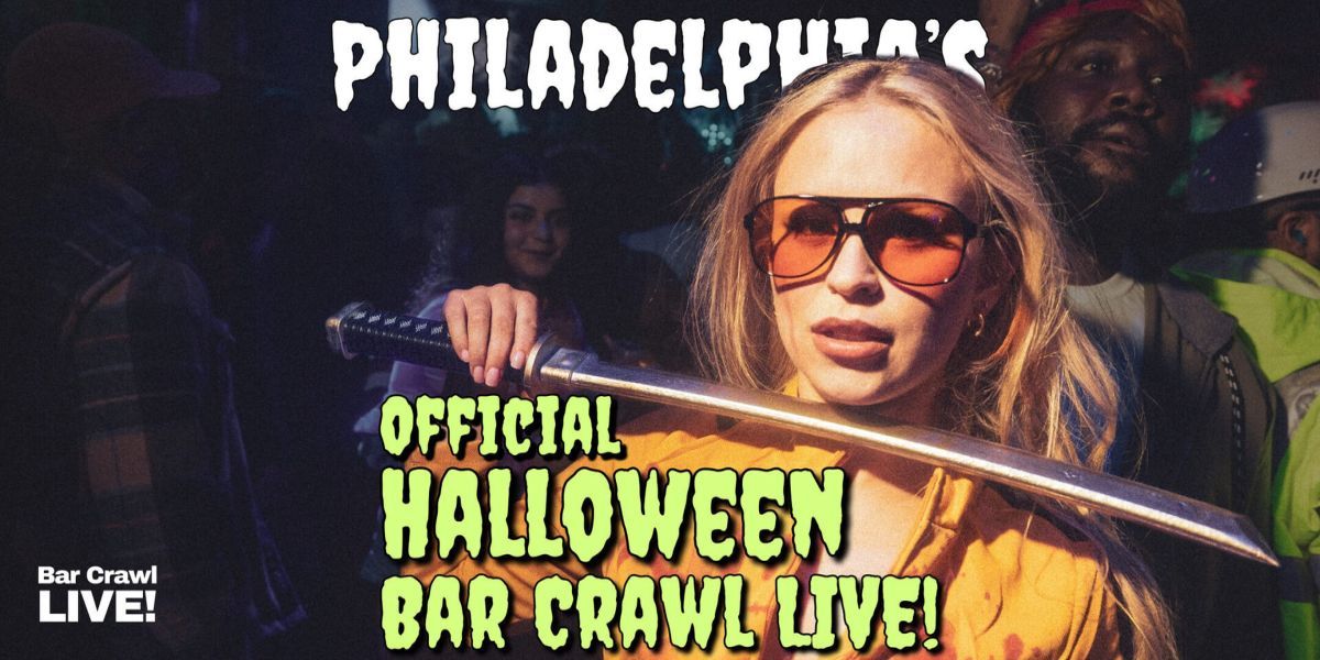 Philly Official Halloween Bar Crawl 2026 By Bar Crawl LIVE! promotional image