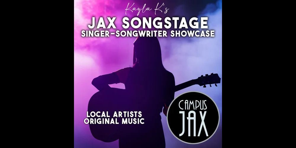 JAX SongStage Singer-Songwriter Showcase featuring Pete Hopkins, Kaity B, Andree, Nick Justice, Kim Olson promotional image