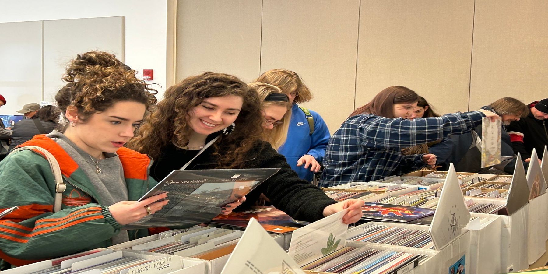 The Burlington Record Riot! Vinyl Records! Sun Nov 15th, Masons Hall, 2308 Mt Holly Rd. 10 AM-4 PM promotional image