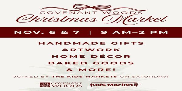 Covenant Woods Christmas Market promotional image