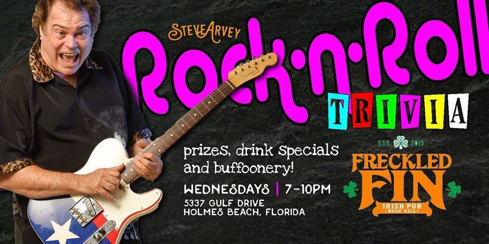 Rock & Roll Trivia with Steve Arvey promotional image