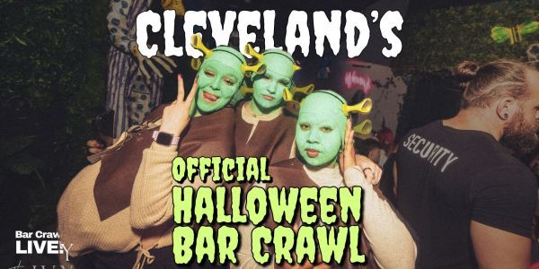 Cleveland Official Halloween Bar Crawl 2026 Bar Crawl LIVE x Festival promotional image