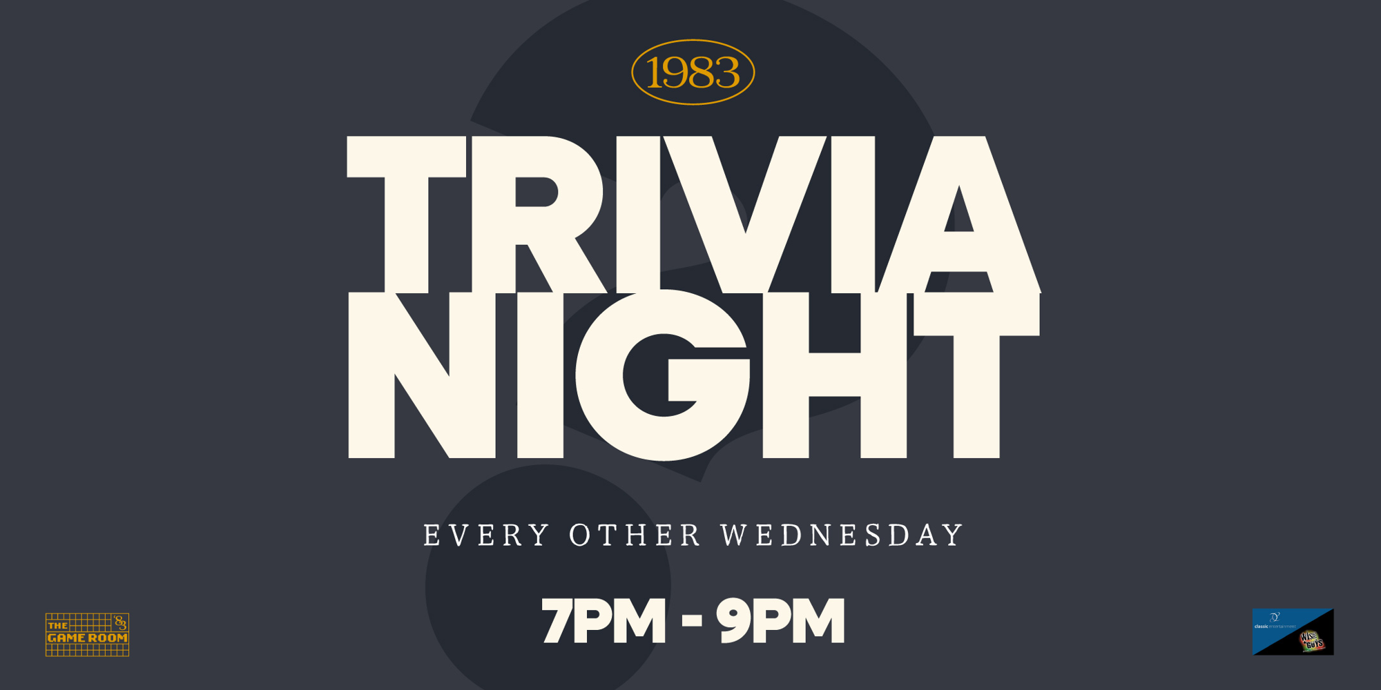 Trivia Nights at 1983 promotional image