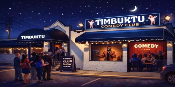 Timbuktu Comedy Club - Live Stand-Up Comedy Every WeekTimbuktu Comedy Club - Live Stand-Up Comedy in promotional image