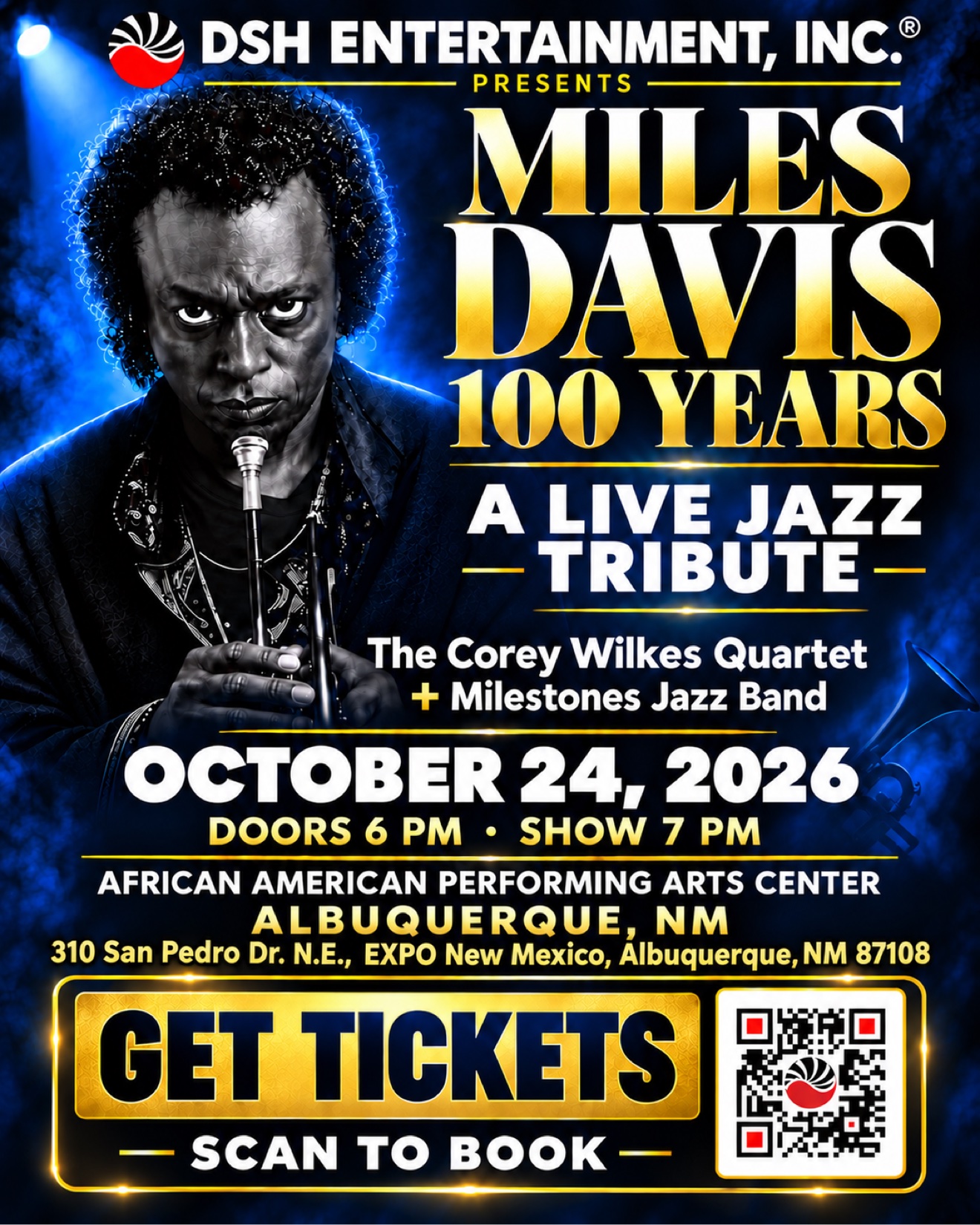 The Trumpet Still Echoes – Tribute Jazz Concert Celebrating Miles Davis’ Centennial photo 1