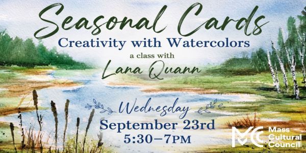 Creativity with Watercolors - Seasonal Cards with Lana Quann promotional image