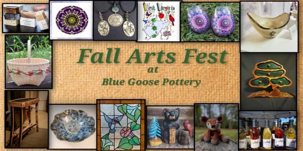 Fall Arts Fest at Blue Goose Pottery promotional image