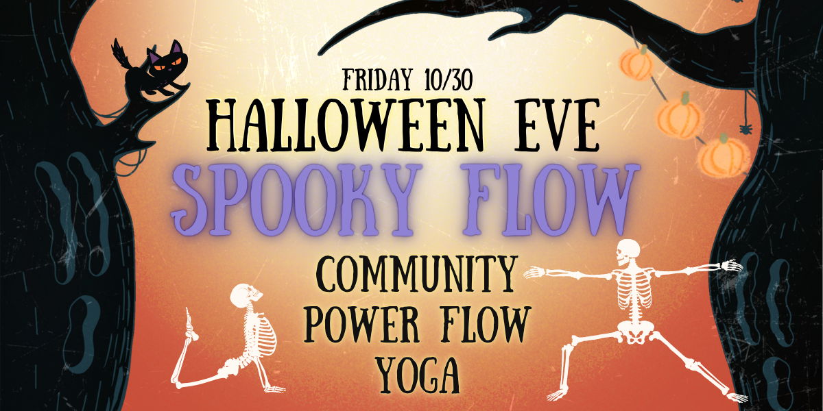 Spooky Flow Halloween Yoga promotional image