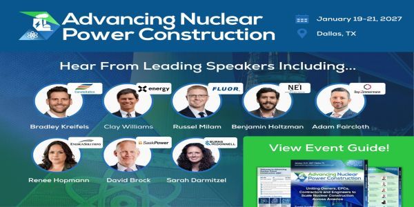 Advancing Nuclear Power Construction 2027 promotional image