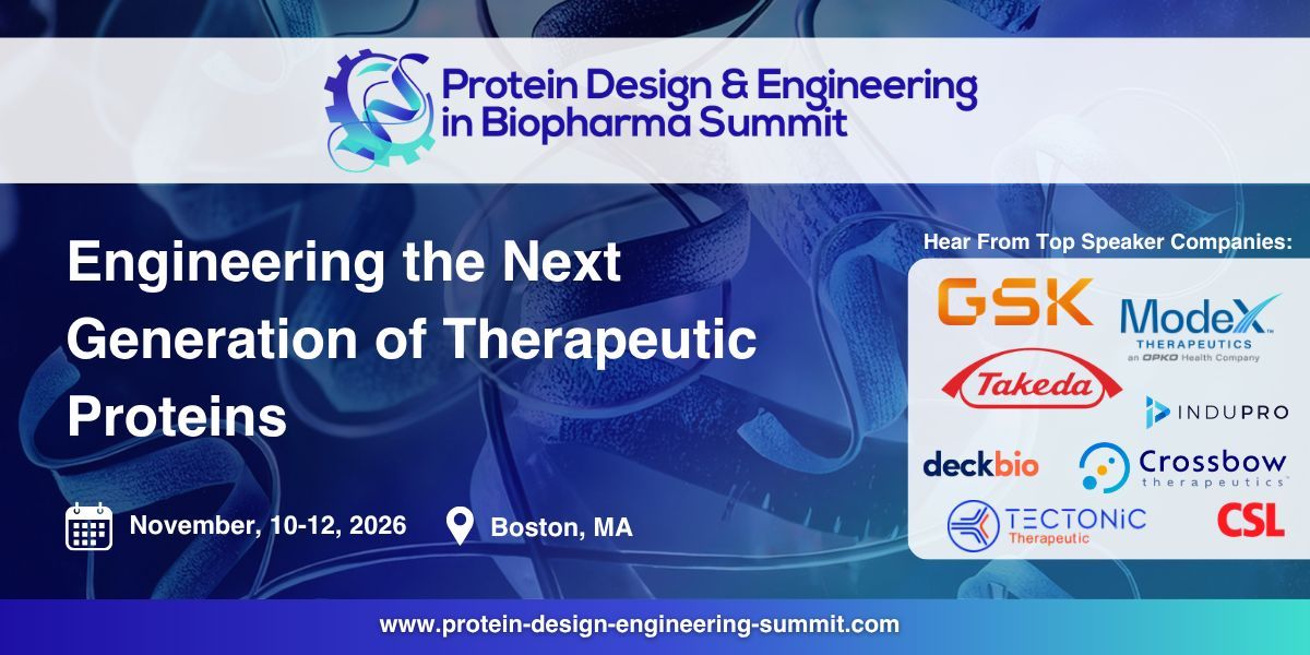 Protein Design and Engineering in Biopharma Summit promotional image