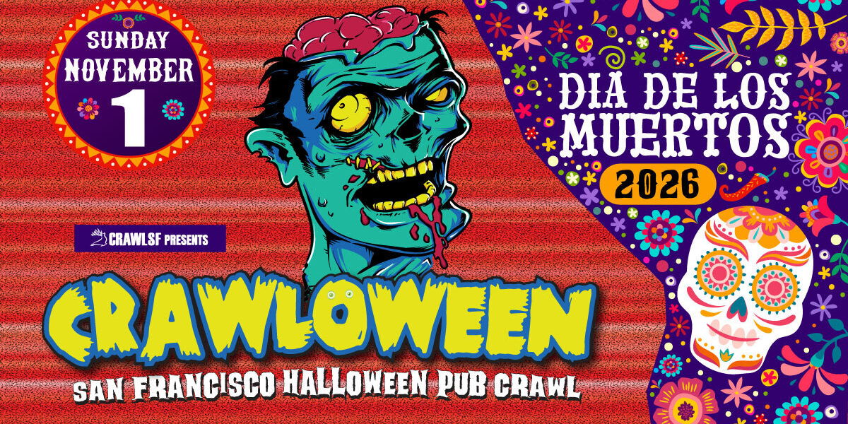 Halloween Pub Crawl: Dia De Los Muertos promotional image