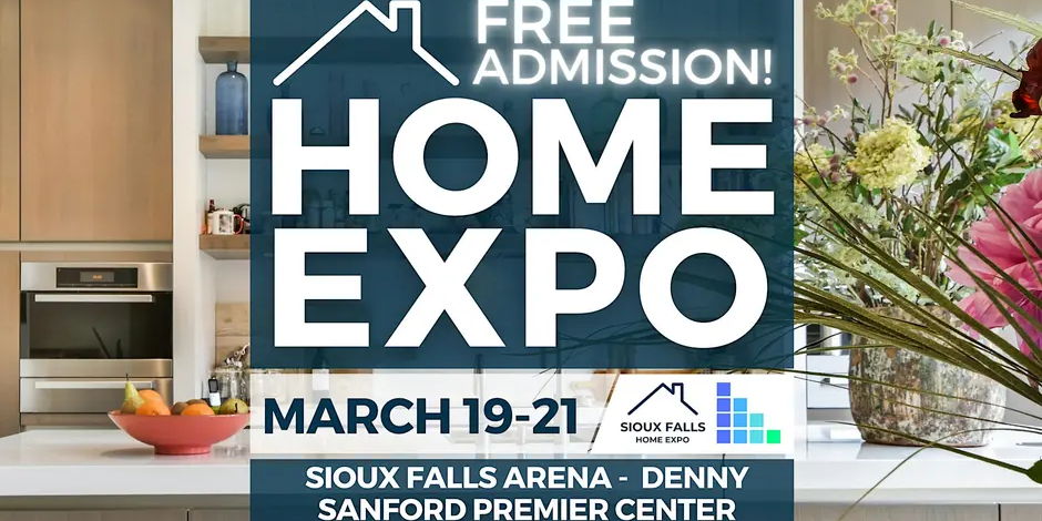 FREE Sioux Falls Home Expo, March 2027 promotional image