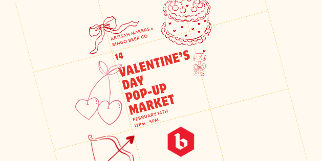 Valentine's Day Pop Up Market  promotional image