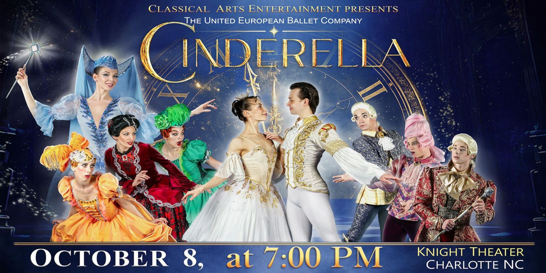 CINDERELLA by The United European Ballet Company - Charlotte promotional image