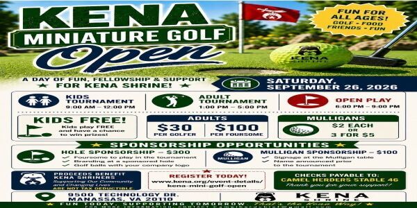 Kena Mini-Golf Open promotional image