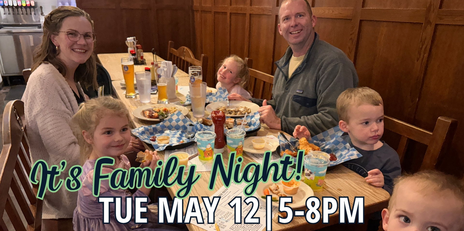 It's Family Night @ Our Haus! promotional image