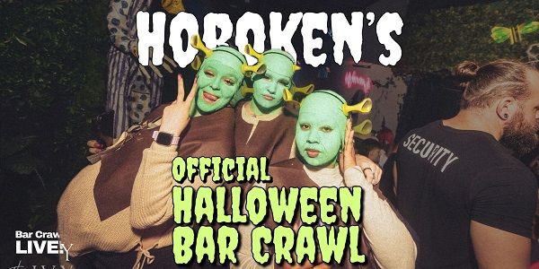 Hoboken Official Halloween Bar Crawl 2026 Bar Crawl LIVE! promotional image