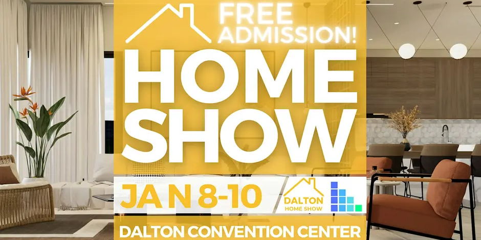 FREE Dalton Home Show, January 2027 promotional image