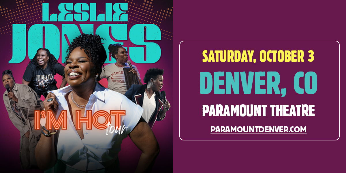 Leslie Jones: I’m Hot Tour promotional image
