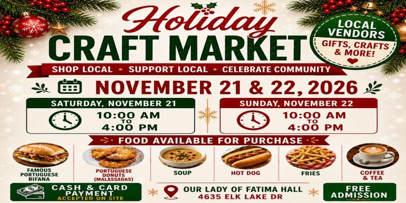 Holiday Craft Market promotional image