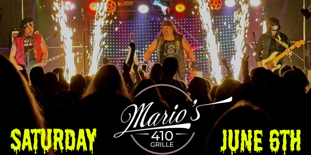Live Wire- The Motley Crue Tribute at Mario's 410 Grille!
