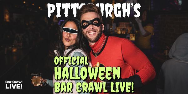 Pittsburgh Official Halloween Bar Crawl 2026 By Bar Crawl LIVE! promotional image