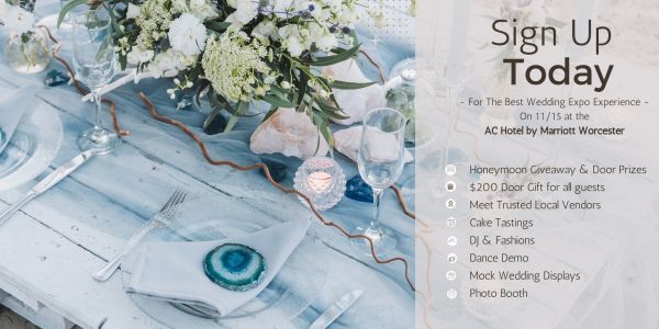 Worcester Bridal Bash @ AC Marriott - $200 Door Gifts and Honeymoon promotional image
