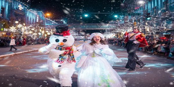 Snowflake Lane Character, Stilts, Float Patrol and Tech Auditions promotional image