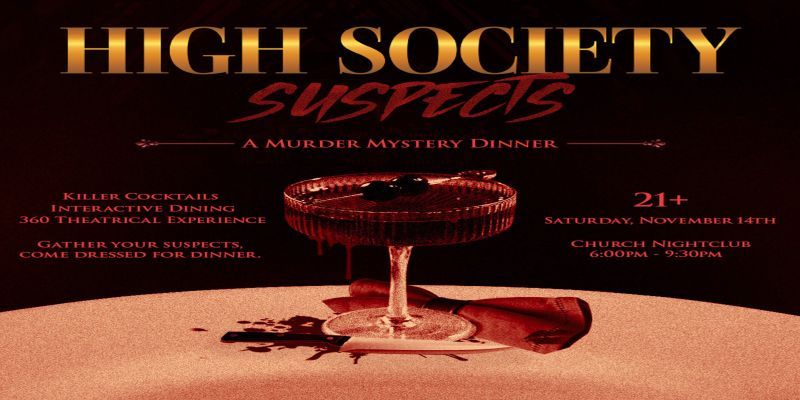 Denver in November 2026 | High Society Suspects promotional image