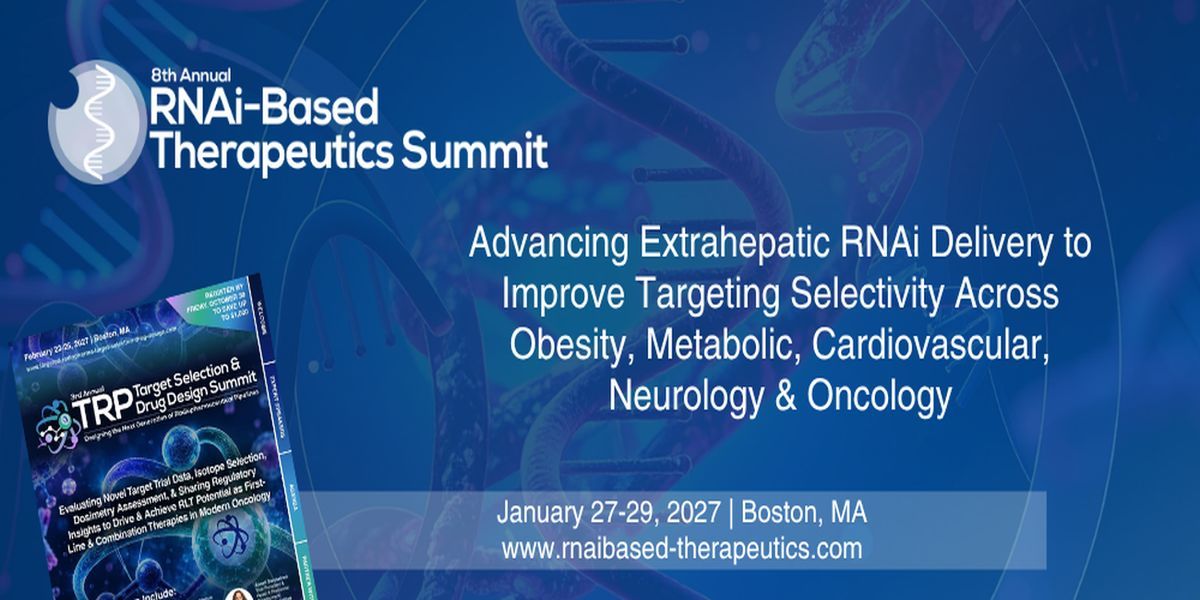 8th RNAi-Based Therapeutics Summit promotional image