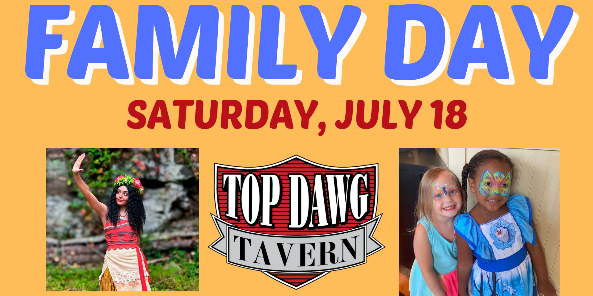 Family Day at Top Dawg Tavern in Bethlehem, Georgia promotional image
