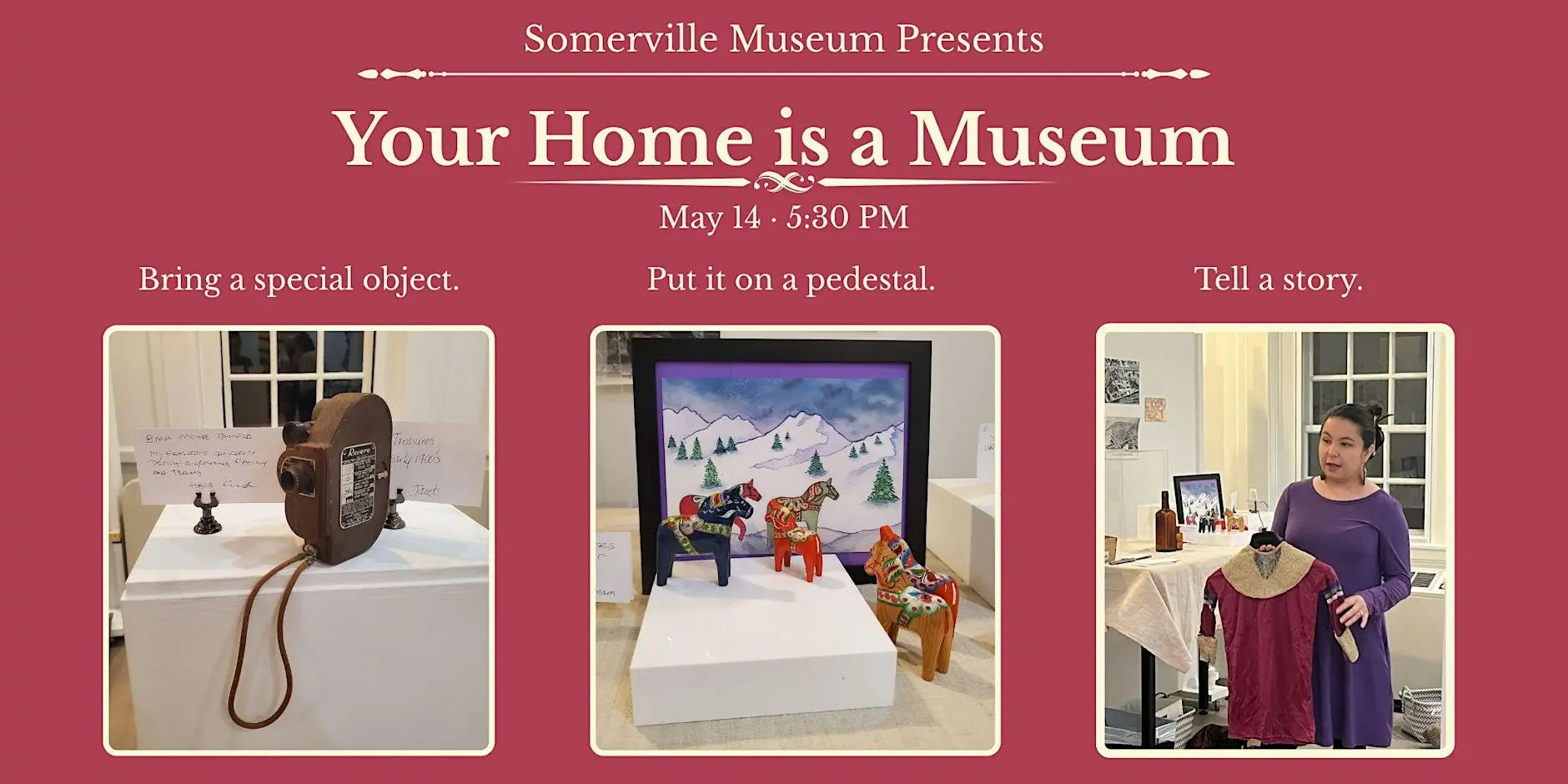 Your Home is a Museum promotional image