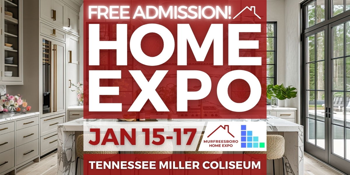FREE Murfreesboro Home Expo January 2027 promotional image