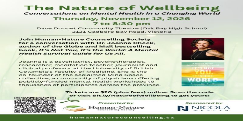 The Nature of Wellbeing: Conversations on Mental Health in a Changing World promotional image