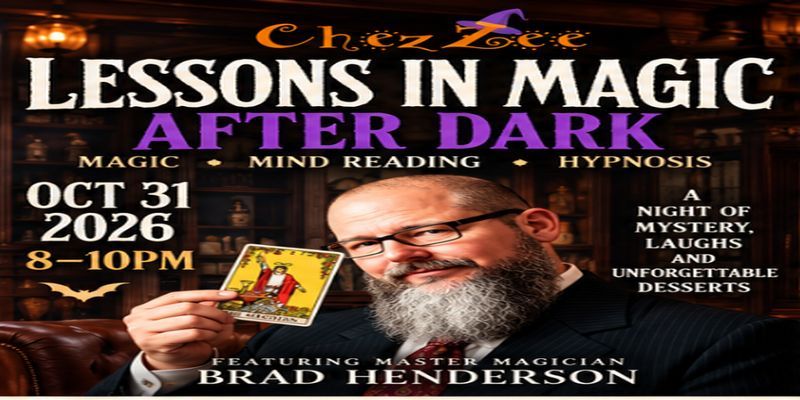 Lessons in Magic After Dark: Halloween Show & Never-Ending Dessert Bar promotional image