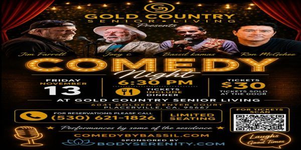 Comedy Night @ Gold Country! promotional image