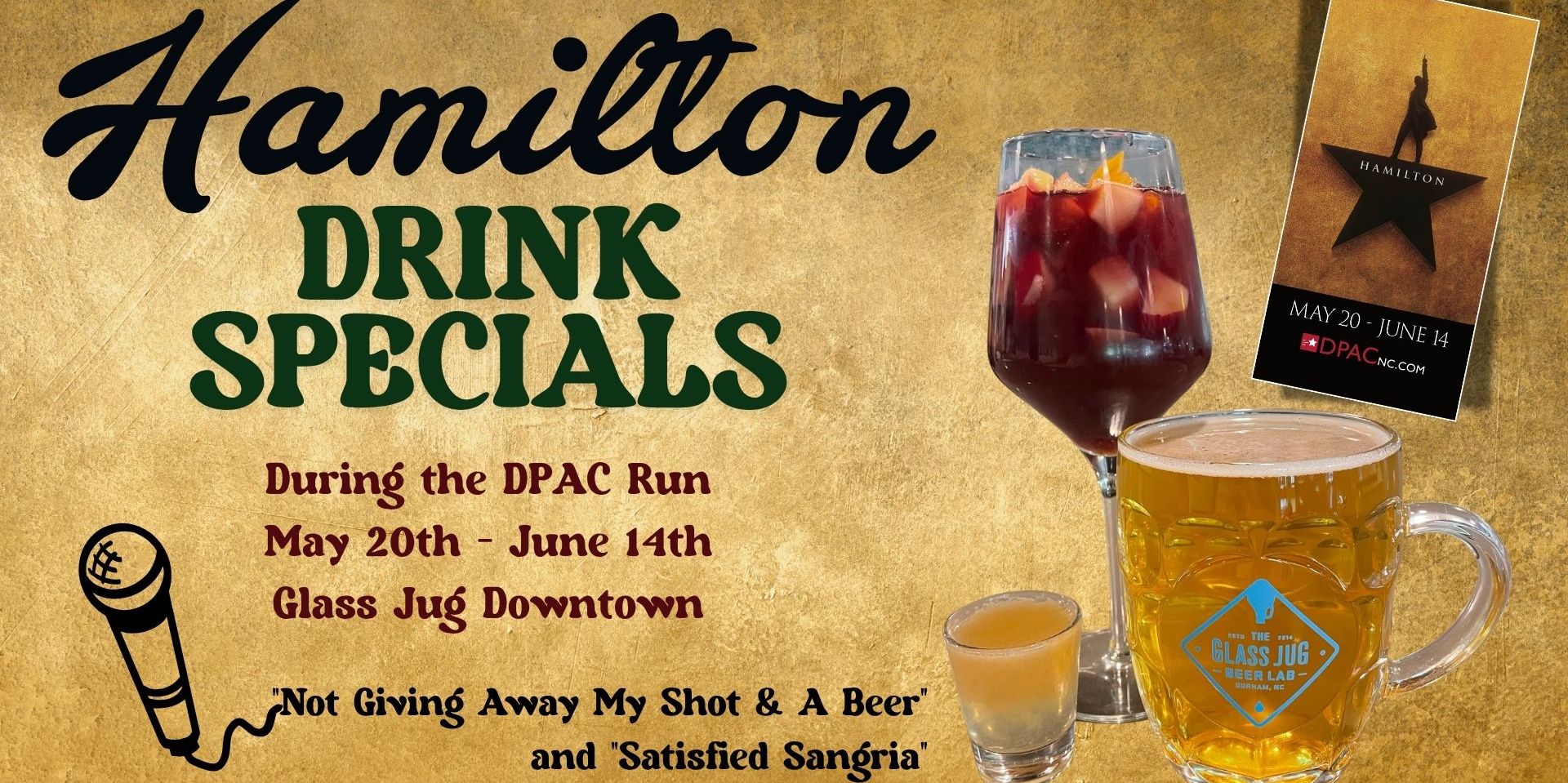 Hamilton Drink Specials promotional image