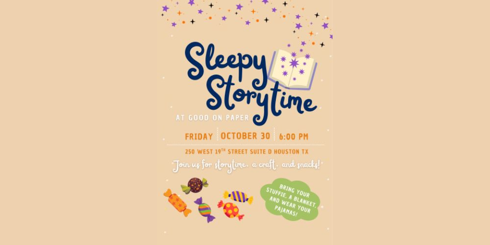 (Not So) Spooky Sleepy Storytime promotional image