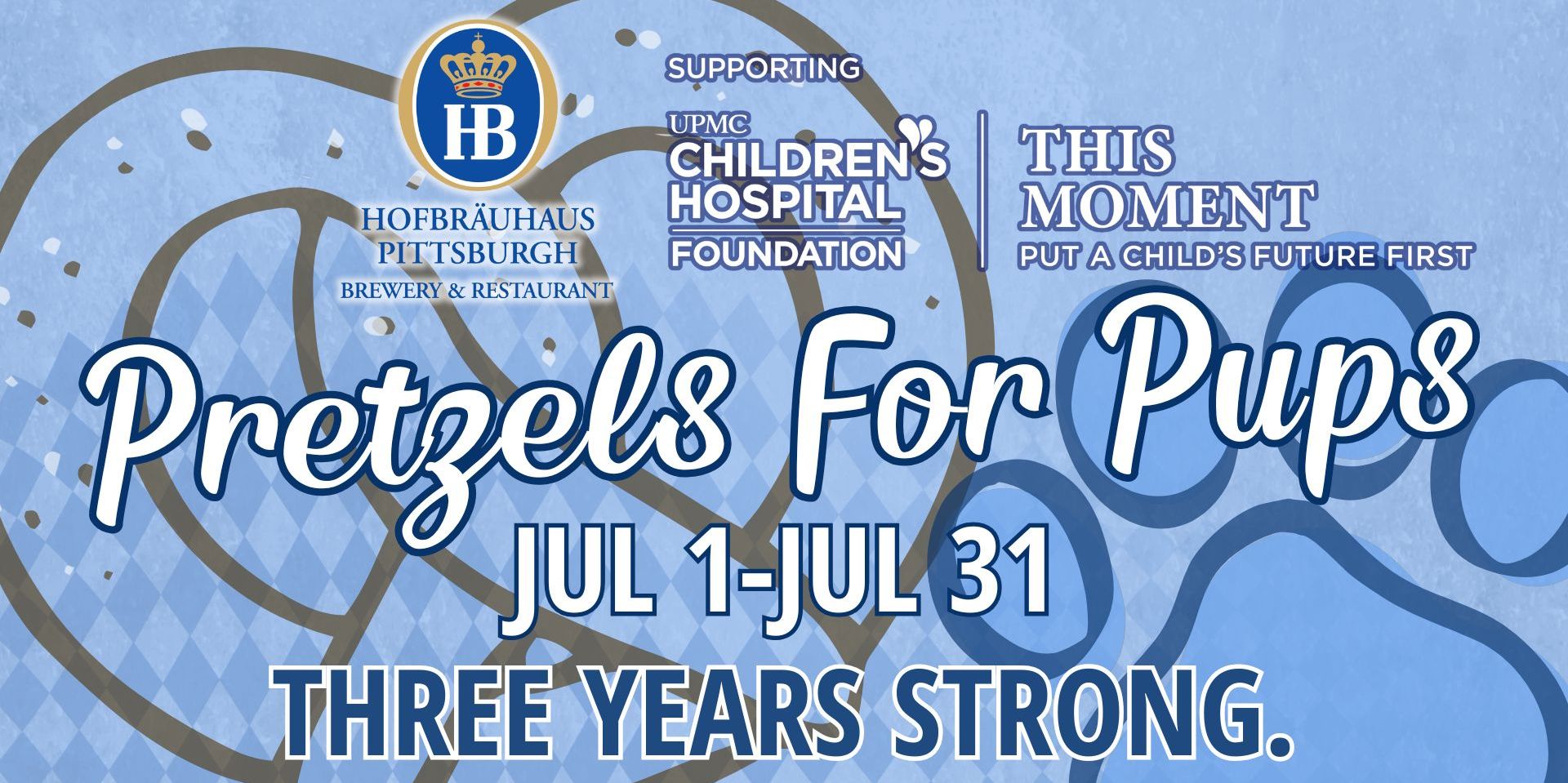 A Pretzel Can Change a Child's Day. Help Us Make That Happen All July Long.