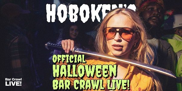Hoboken Official Halloween Bar Crawl 2026 By Bar Crawl LIVE! promotional image