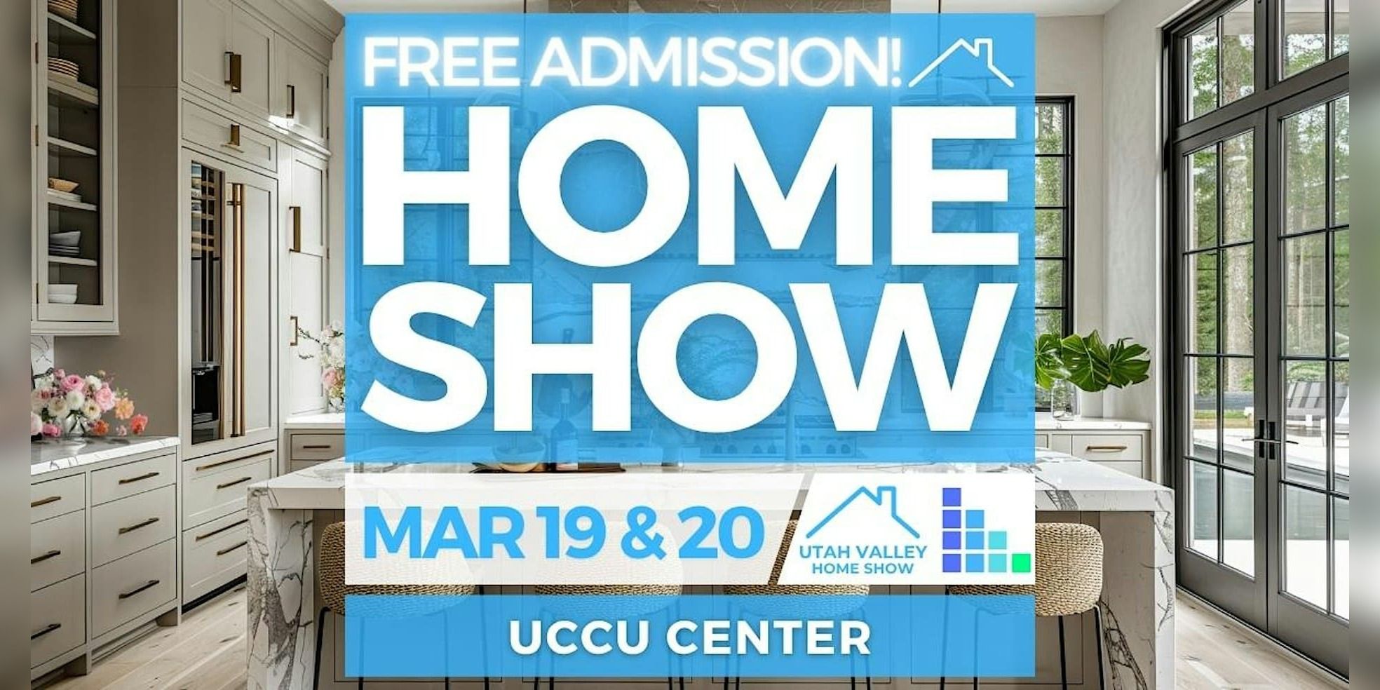 FREE Utah Valley Home Show, March 2027 promotional image