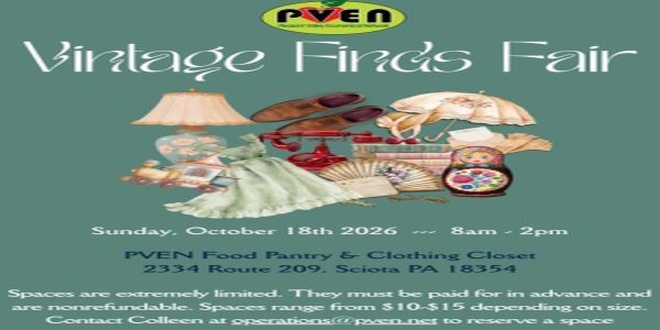 Vintage Finds Fair promotional image