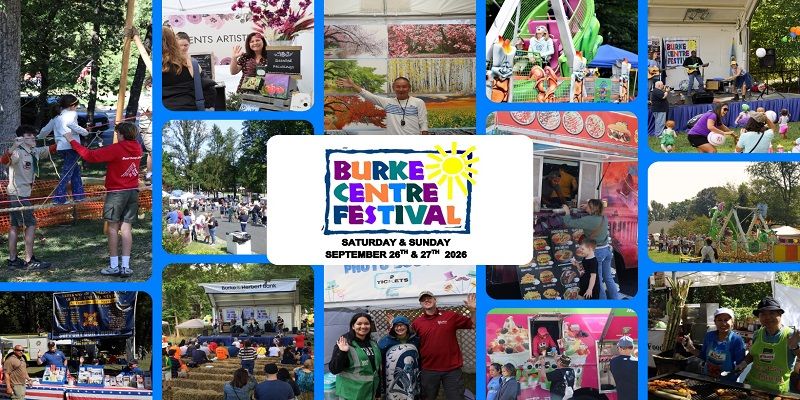 Burke Centre Festival promotional image